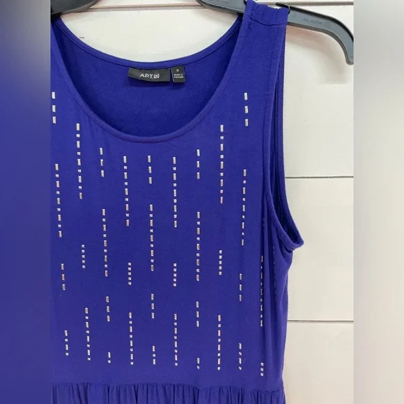 Apt 9 Womens Royal Blue Dress with pockets - Picture 4 of 5